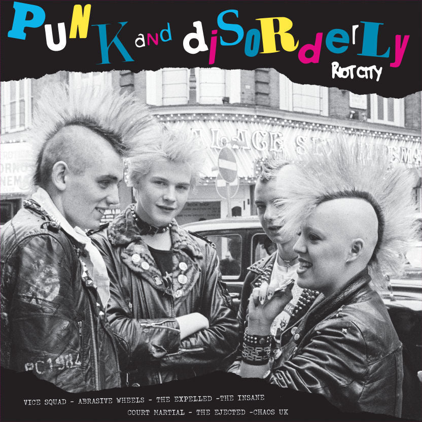 PUNK AND DISORDERLY - RIOT CITY VINYL LP COMPILATION