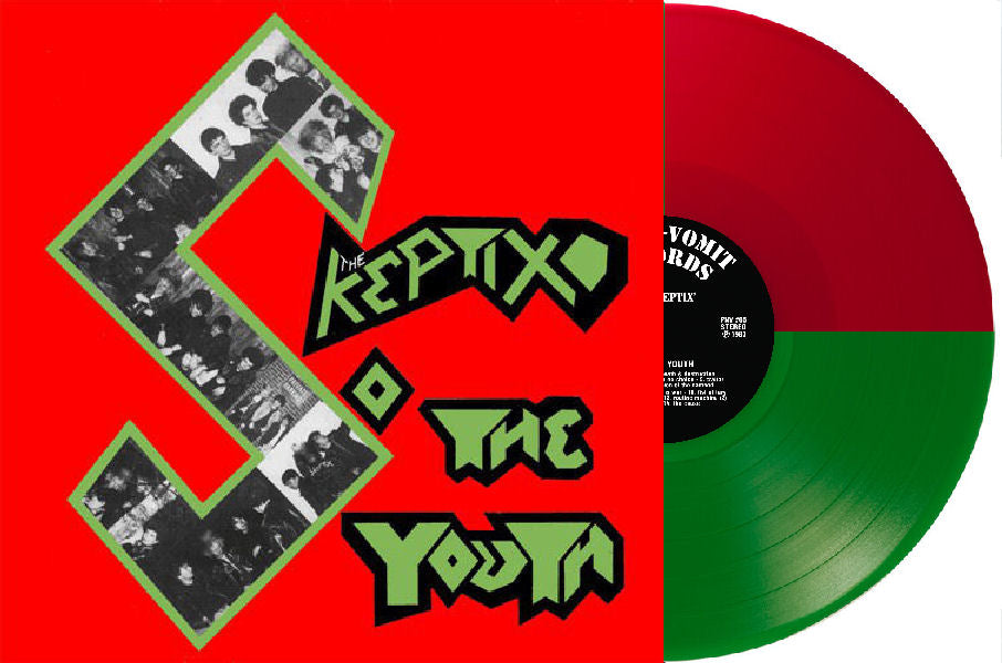 THE SKEPTIX - ...SO THE YOUTH (RED/GREEN VINYL) LP