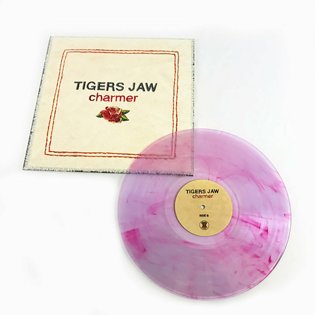 Tigers Jaw - Charmer (Clear/Pink) Vinyl LP